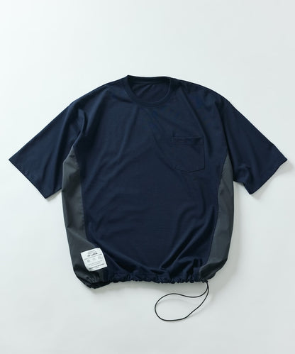 FREAK'S STORE Drymix® 寬版拼接短袖T恤上衣