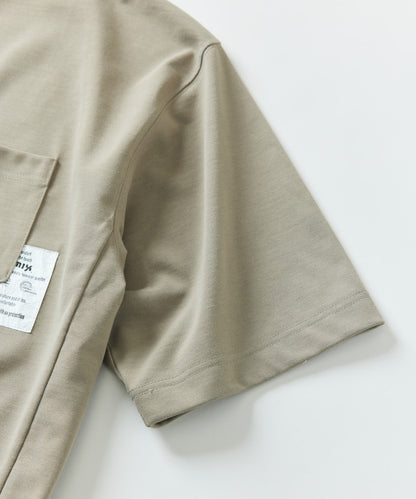 FREAK'S STORE Drymix® 寬版圓領口袋短袖T恤上衣