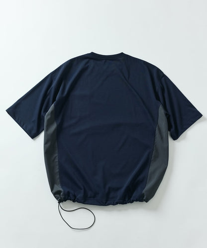 FREAK'S STORE Drymix® 寬版拼接短袖T恤上衣
