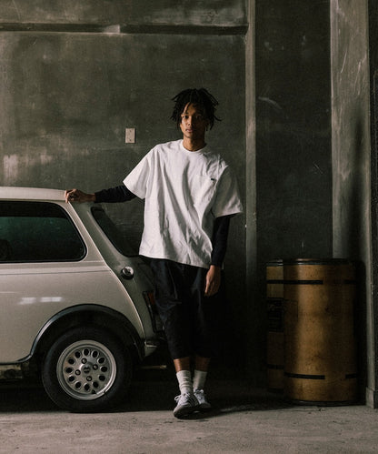 RED KAP 2TUCK BAGGY WIDE TWILL SHORTS PANTS 工裝短褲