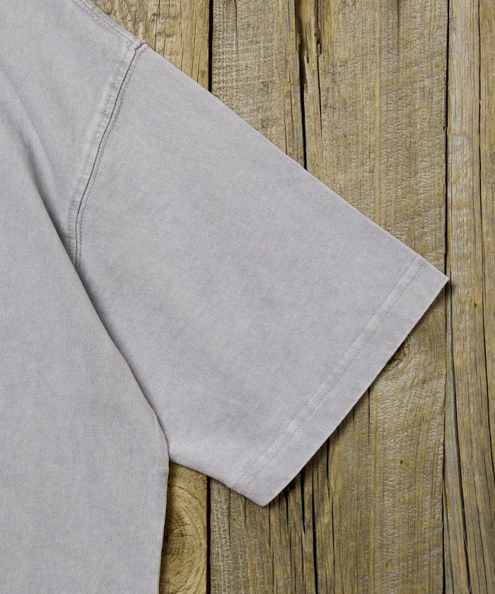 U.S. POLO ASSN. Special order one-point embroidered logo pigment T-shirt 簡約刺繡短袖T恤