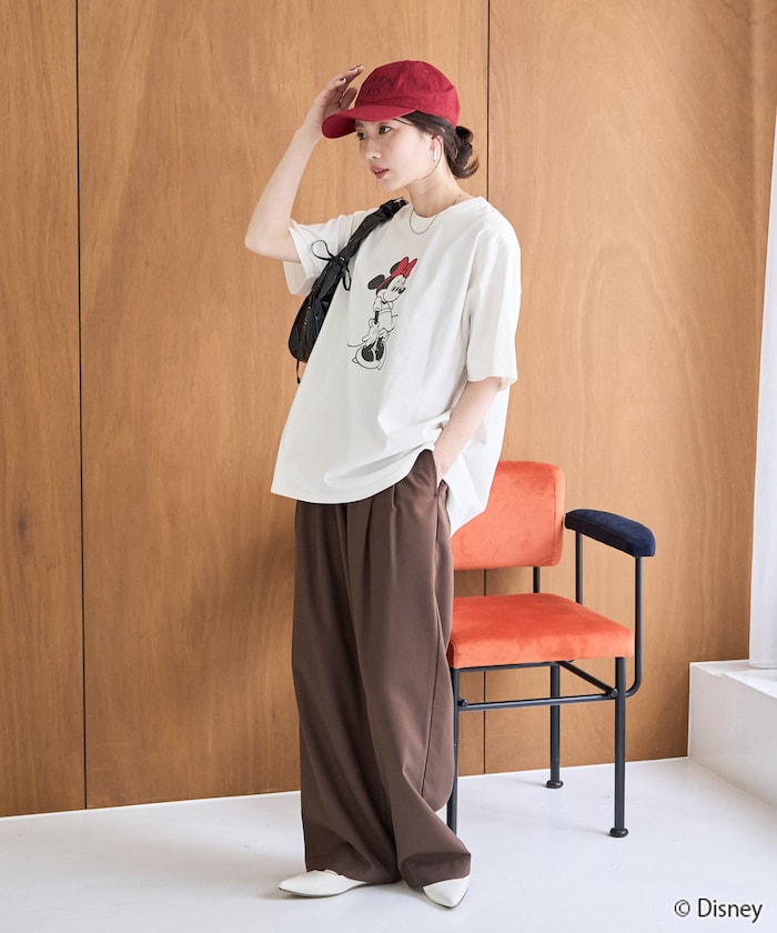 FREAK'S STORE Minnie Mouse 限定米妮印花短袖T恤