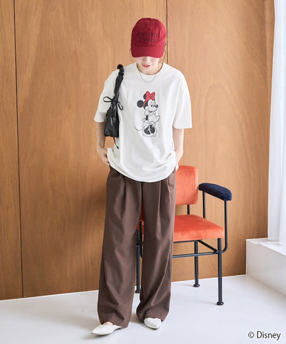 FREAK'S STORE Minnie Mouse 限定米妮印花短袖T恤