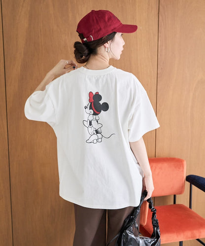 FREAK'S STORE Minnie Mouse 限定米妮印花短袖T恤
