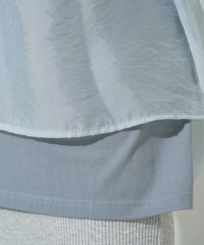 FREAK'S STORE 限定 透紗層次刺繡T恤
