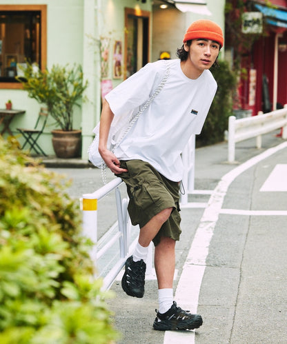 FREAK'S STORE Big silhouette amphibious raglan sleeve utility T-shirt / rash guard 寬版簡約短袖T恤