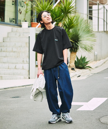 FREAK'S STORE Big silhouette amphibious raglan sleeve utility T-shirt / rash guard 寬版簡約短袖T恤