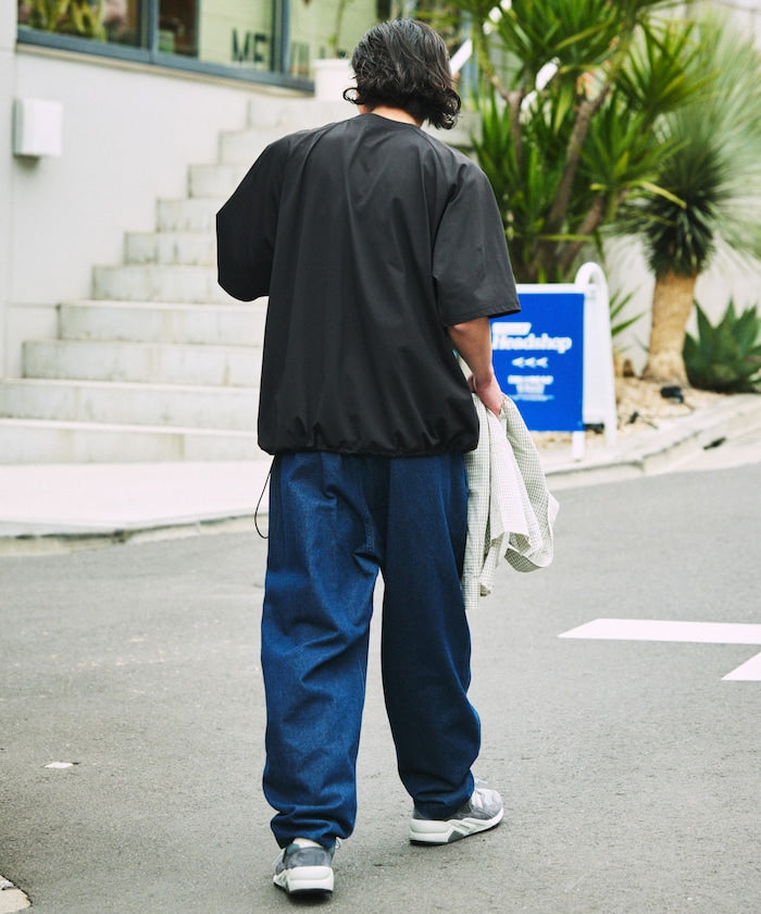 FREAK'S STORE Big silhouette amphibious raglan sleeve utility T-shirt / rash guard 寬版簡約短袖T恤