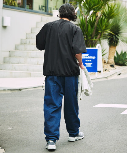 FREAK'S STORE Big silhouette amphibious raglan sleeve utility T-shirt / rash guard 寬版簡約短袖T恤