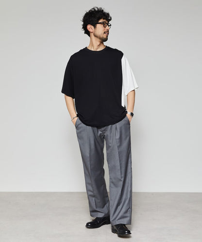 Firsthand UV protection Punch-on T-shirt 機能拼色短袖T恤