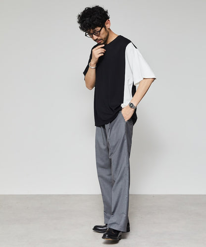 Firsthand UV protection Punch-on T-shirt 機能拼色短袖T恤