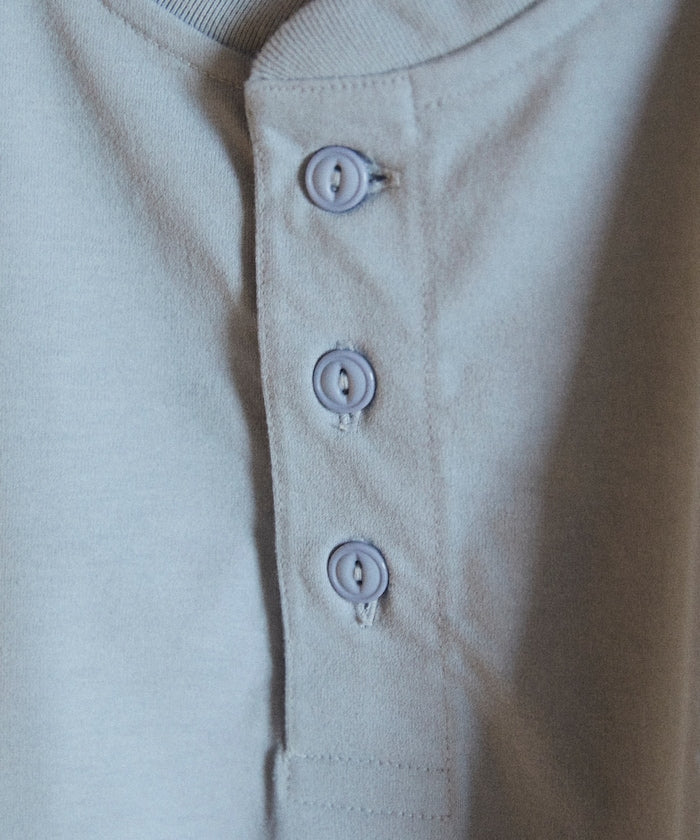 FREAK'S STORE AIRDRY 7.7 oz. big silhouette Henley neck T-shirt 亨利领 T恤