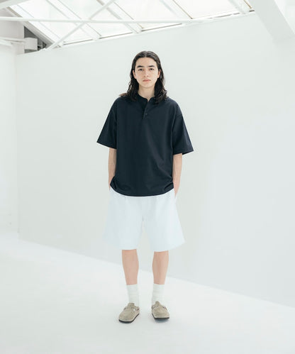 FREAK'S STORE AIRDRY 7.7 oz. big silhouette Henley neck T-shirt 亨利领 T恤