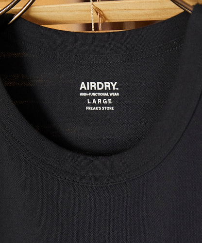 FREAK'S STORE AIRDRY pique knit crew neck pocket T-shirt 圓領口袋T恤