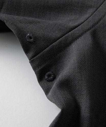 FREAK'S STORE Quick-drying material Relaxed fit Open collar shirt 寬版亞麻短袖襯衫