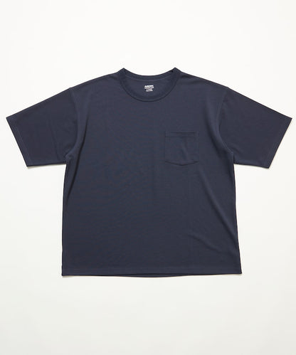 FREAK'S STORE AIRDRY pique knit crew neck pocket T-shirt 圓領口袋T恤