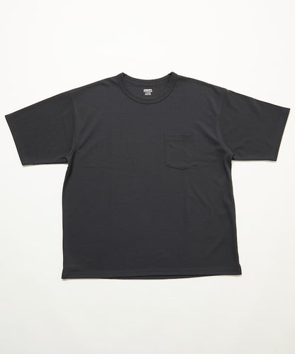 FREAK'S STORE AIRDRY pique knit crew neck pocket T-shirt 圓領口袋T恤