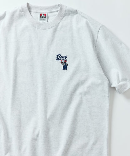 BEN DAVIS × FREAK'S STORE 限定寬版刺繡圓領T恤