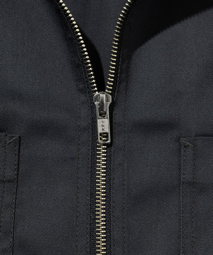 RED KAP relaxed fit half zip one point logo Short 半拉鍊工裝短袖襯衫