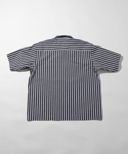 RED KAP relaxed fit half zip one point logo Short 半拉鍊口袋短袖襯衫
