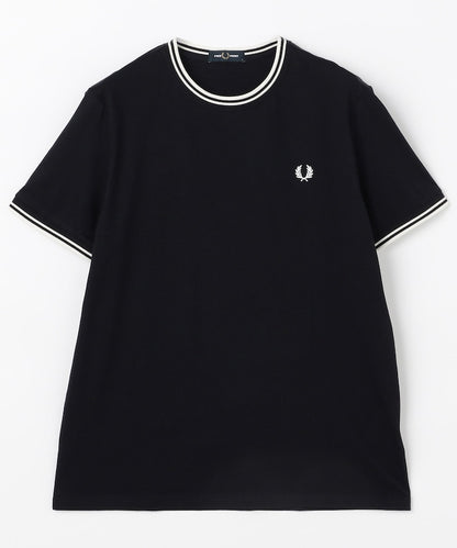 FRED PERRY Twin Tipped T-Shirt / M1588 簡約刺繡短袖T恤