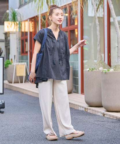 FREAK'S STORE 限定 寬鬆羅紋休閒長褲