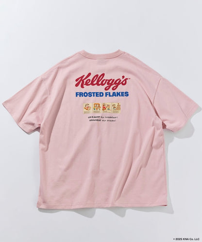FREAK'S STORE x Kellogg's special order big silhouette heart logo back print T-shirt 印花T恤