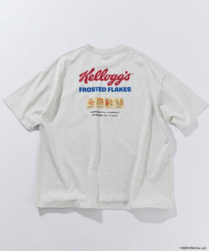 FREAK'S STORE x Kellogg's special order big silhouette heart logo back print T-shirt 印花T恤