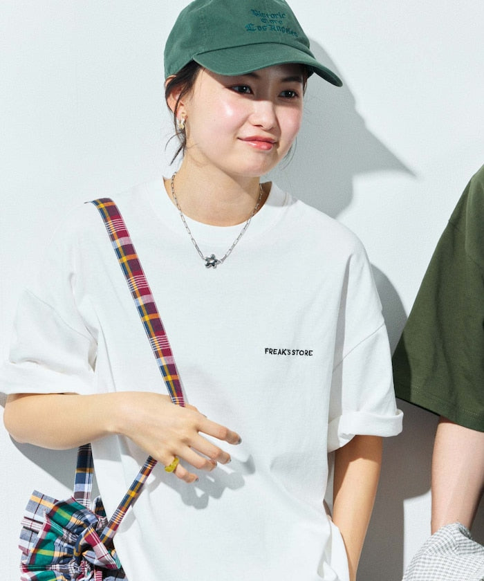 FREAK'S STORE Relaxed fit logo crew neck T-shirt 簡約LOGO短袖圓領T恤