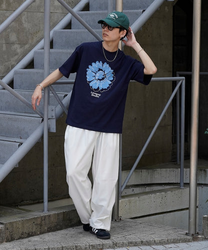 PUBLUX Lovepop studio Flower Embroidery Print Tee 印花短袖T恤