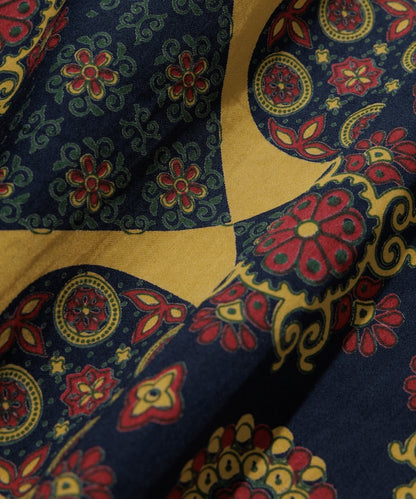 FREAK'S STORE Relaxed fit Batik print open collar shirt/ Small pattern 印花短袖襯衫