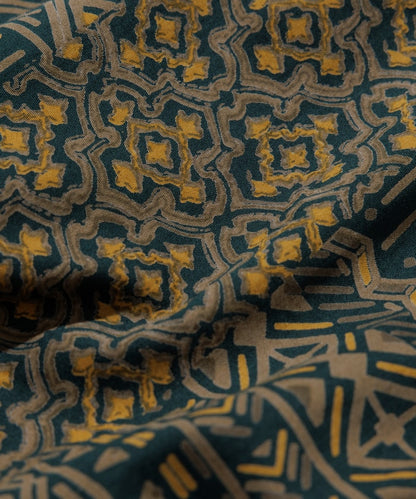 FREAK'S STORE Relaxed Fit Batik Print Open Collar Shirt/African Pattern 印花短袖襯衫