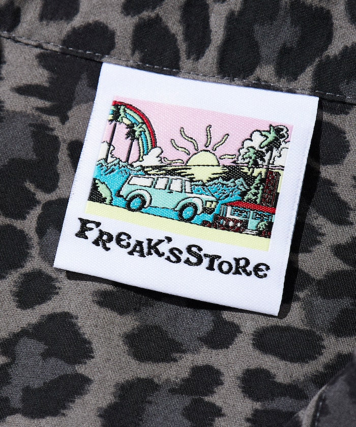 FREAK'S STORE Beach & Festival Water-repellent nylon open collar shirt 短袖開襟襯衫