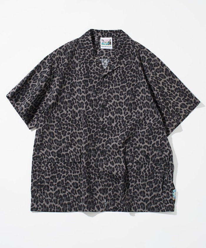 FREAK'S STORE Beach & Festival Water-repellent nylon open collar shirt 短袖開襟襯衫