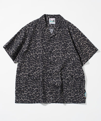 FREAK'S STORE Beach & Festival Water-repellent nylon open collar shirt 短袖開襟襯衫