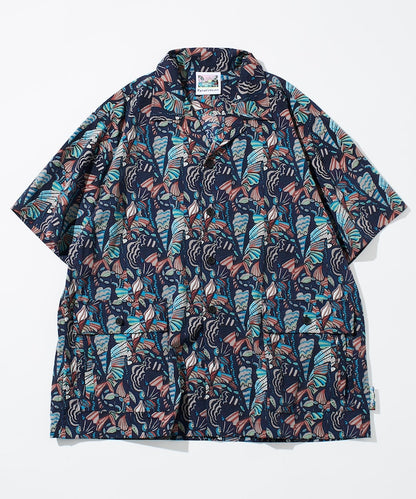FREAK'S STORE Beach & Festival Water-repellent nylon open collar shirt 短袖開襟襯衫