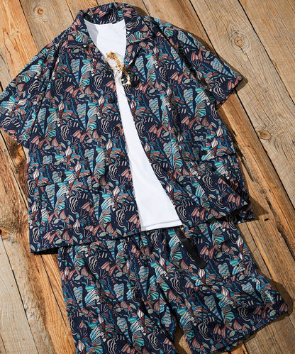 FREAK'S STORE Beach & Festival Water-repellent nylon open collar shirt 短袖開襟襯衫