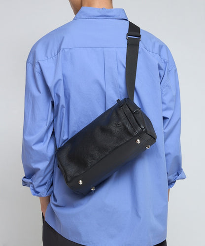 Firsthand Water-repellent leather Boston shoulder bag 波士頓包