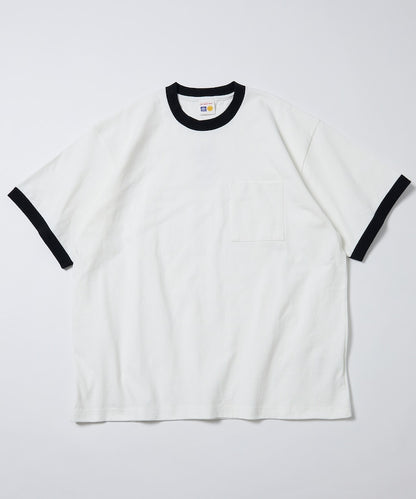 FREAK'S STORE 10.5 oz. HEAVY WEIGHT short sleeve crew neck pocket T-shirt 寬版口袋短袖T恤