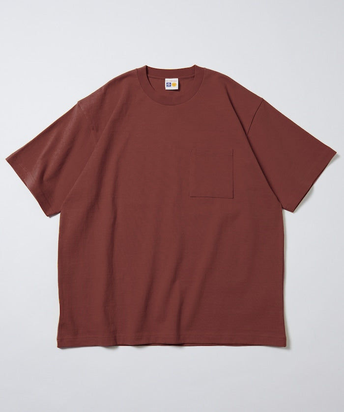 FREAK'S STORE 10.5 oz. HEAVY WEIGHT short sleeve crew neck pocket T-shirt 寬版口袋短袖T恤