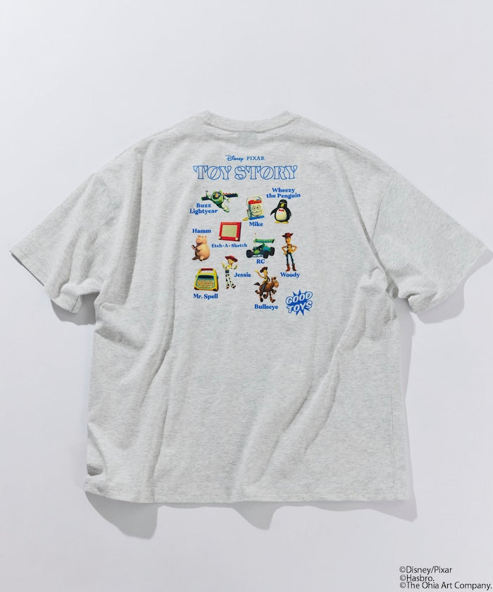 FREAK'S STORE x TOY STORY Big Silhouette Back Print Crew Neck T-Shirt / Multi Print 印花短袖T恤