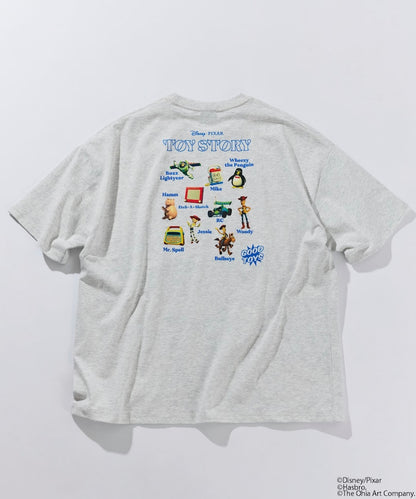 FREAK'S STORE x TOY STORY Big Silhouette Back Print Crew Neck T-Shirt / Multi Print 印花短袖T恤