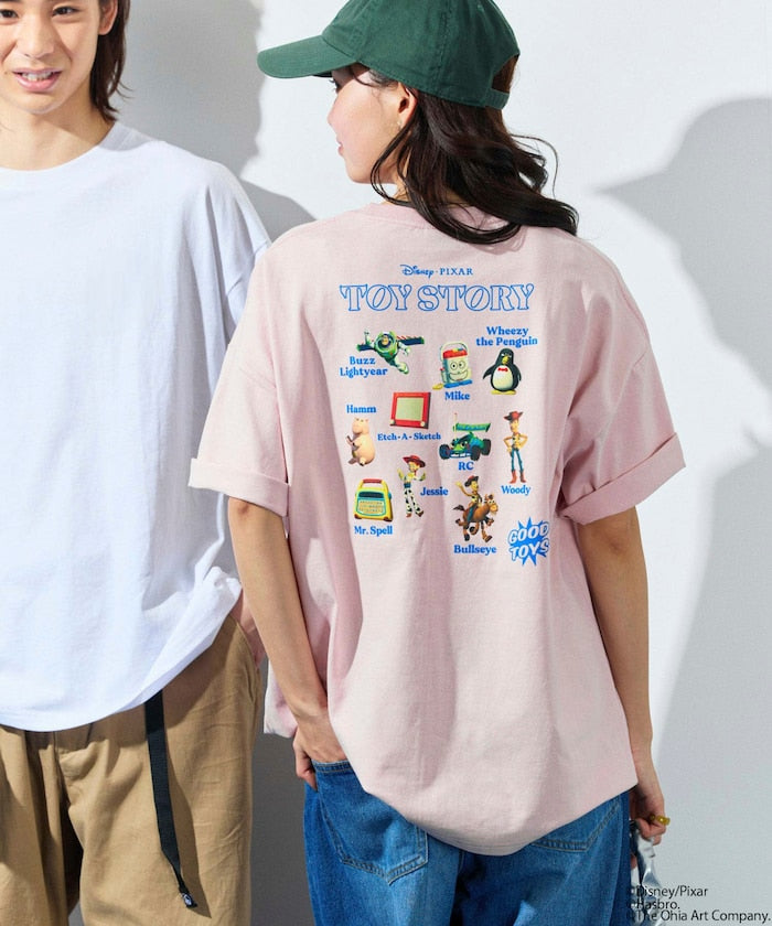 FREAK'S STORE x TOY STORY Big Silhouette Back Print Crew Neck T-Shirt / Multi Print 印花短袖T恤