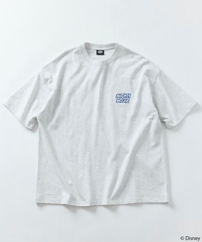 FREAK'S STORE x Disney Mickey Mouse Big Silhouette Back Print T-Shirt / Life Goes Laughter 印花短袖T恤