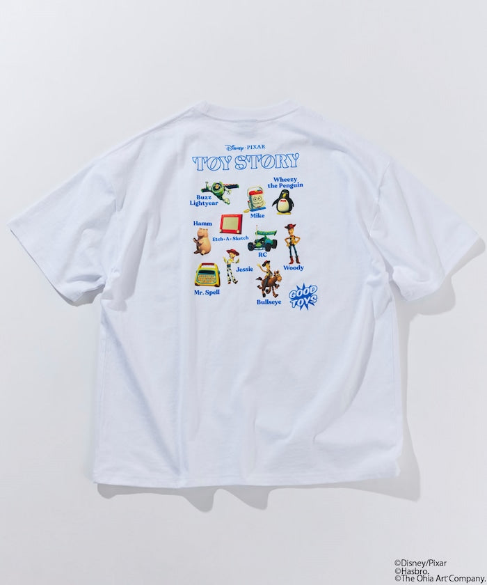 FREAK'S STORE x TOY STORY Big Silhouette Back Print Crew Neck T-Shirt / Multi Print 印花短袖T恤