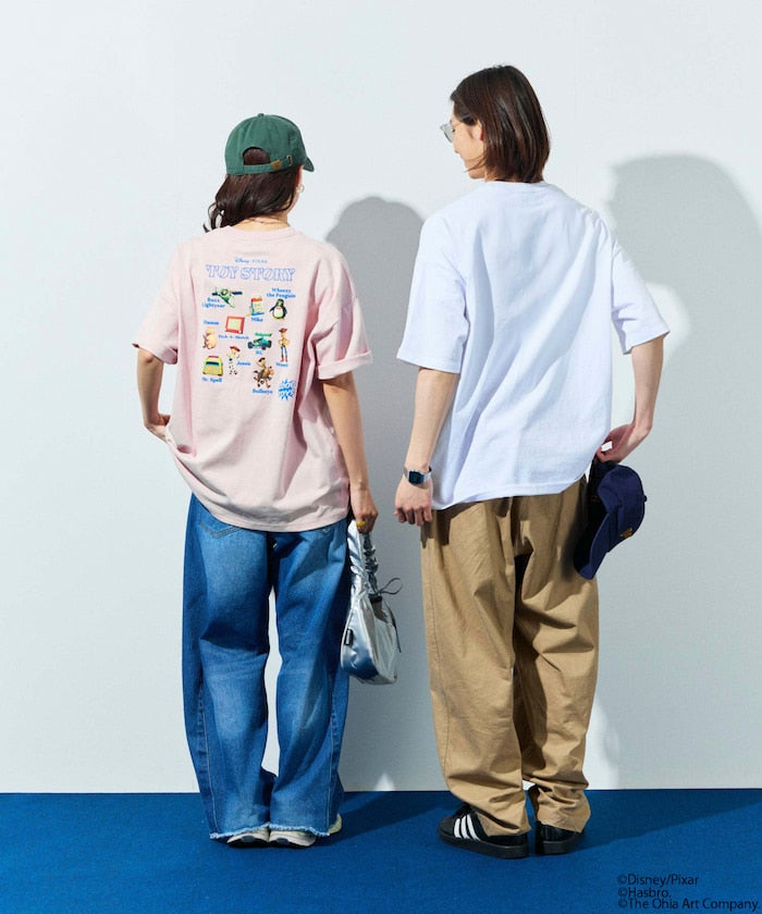 FREAK'S STORE x TOY STORY Big Silhouette Back Print Crew Neck T-Shirt / Multi Print 印花短袖T恤