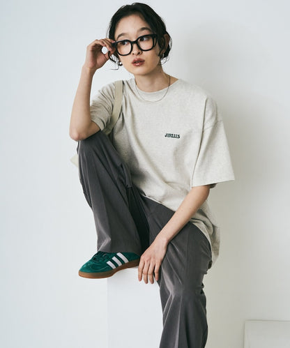 JERAZEES one point design Short sleeve T-shirt 刺繡LOGO短袖T恤