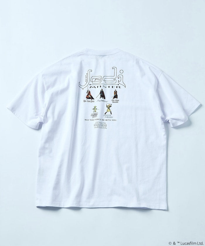 FREAK'S STORE x STARWARS Special Order Big Silhouette Back Print T-Shirt / Jedi 印花短袖T恤