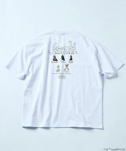 FREAK'S STORE x STARWARS Special Order Big Silhouette Back Print T-Shirt / Jedi 印花短袖T恤
