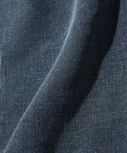 NAUTICA Wide silhouette open collar shirt 水洗口袋短袖襯衫